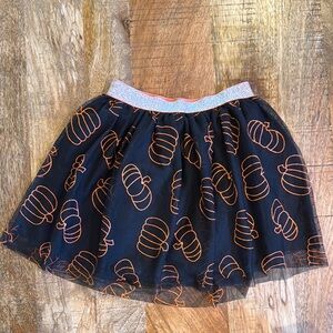 Cat & Jack Pumpkin Print Skirt